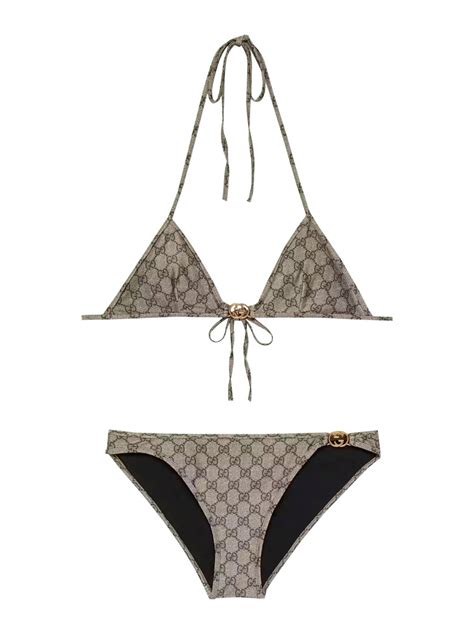 gucci bikini damen|gucci swimwear women.